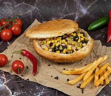 Фахитос куриный в булке