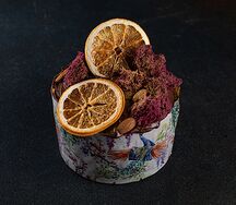 Кулич шоколадный в коробке