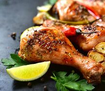 Шашлык из куриной голени