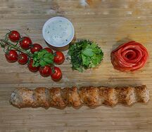 Люля-кебаб из курицы с сыром