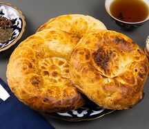 Лепешка узбекская