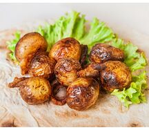 Картофель на мангале