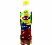Черный чай Lipton лимон