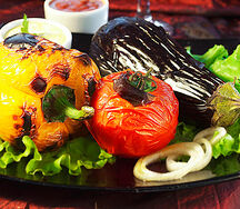 Овощи на мангале