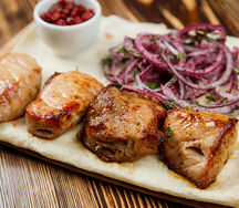 Шашлык из cвинoй корейки