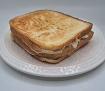 Сендвич Цезарь из печи