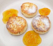 Сырники на натуральном твороге и рисовой муке