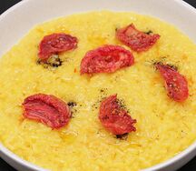 Полента и вяленые томаты