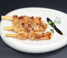 Шашлычки из гребешков