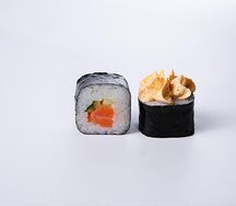 Вулкан с лососем