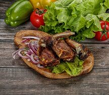 Шашлык из корейки баранины