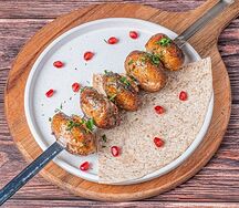 Грибы на углях