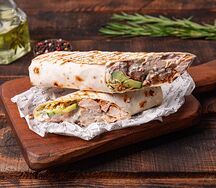 Шаурма со свининой