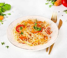 Фунчоза с овощами