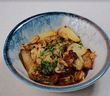 Картофель, жаренный по-домашнему, с луком
