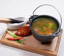 Уха Донская с икрой сазана