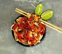 Удон с овощами