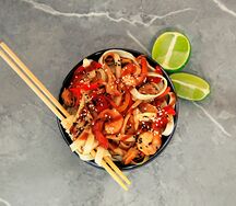 Удон с морепродуктами