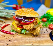 Бургер двойной Чикен Bro