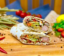 Лаваш хот-дог