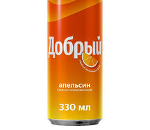 Напиток Добрый Апельсин газированный