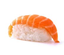 Суши с лососем