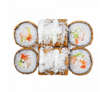 Цезарь с креветкой темпура