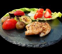 Шашлык из тушки кальмара