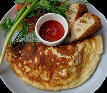 Омлет овощной