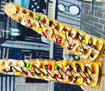 Венские вафли на палочках