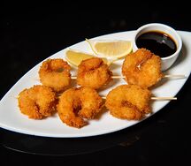 Тигровые креветки темпура