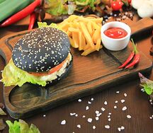 Фирменный бургер Небо