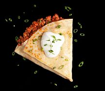 Блин мясной