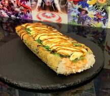 RiceDog с Двойным Лососем и Чукой