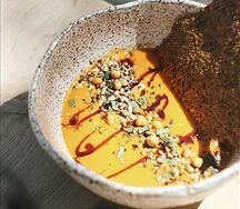 Суп из печеных перцев