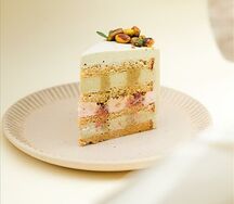 Торт Фисташка - малина