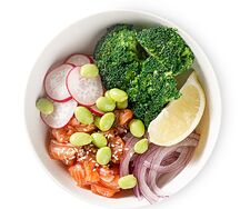 Bowl с лососем