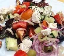 Салат Коктейль по-гречески