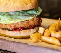 Бургер Чикен-пармезан