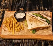 Клаб-сэндвич с курицей