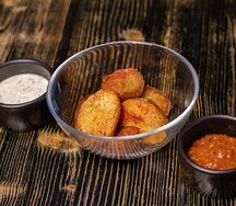 Запечённый беби картофель