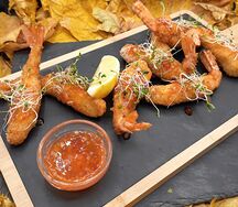 Лангустины темпура