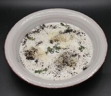 Трюфельный крем-суп с пармезаном