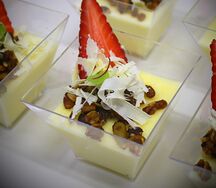 Веганская панна котта