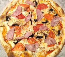 Ветчина с грибами