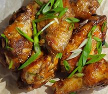 Куриные крылья на гриле