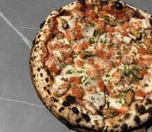 Пицца с морепродуктами