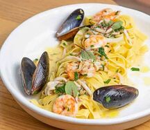 Паста с морепродуктами