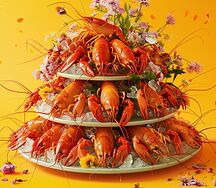 Раки M Чеснок с лимоном