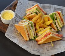 Клаб сендвич с курицей